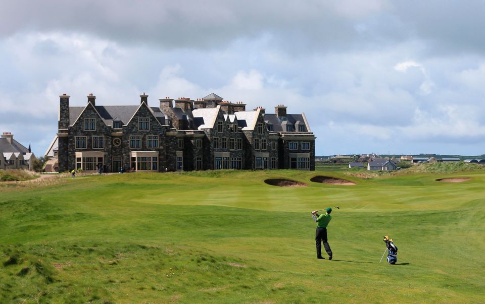 The Trump International Golf Club in Doonbeg, Co Clare. Photo: PA